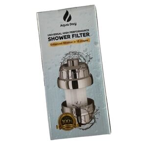 15 Stage Shower Head Water Filter Attachment Mineral Filtration Purifier New Box